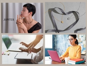 【契約社員】未経験OK！Wワークや扶養内勤務におすすめ！ジュエリージュエリーブランド＜JUPITER＞運営アシスタント☆SNS対応・オンラインストア運用サポート・事務業務など☆時給1350円～1400円・週3～4日・土日祝休・1日5～6時間でOK☆デジタルネイティブでファッションが好きな方歓迎☆　OF-T-lui